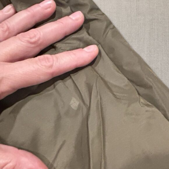 Vintage L.L. Bean Women Small Barn Coat Olive Insulated Field Jacket USA 70s 80s - Picture 8 of 9